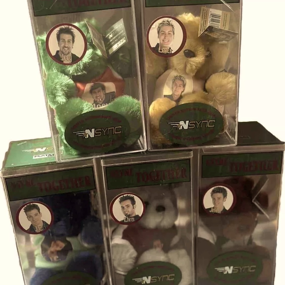*NSYNC Better together” Platinum Series Limited Edition Rare Bear Set